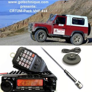 CRT 2M PACK RADIO VHF +ANTENNE