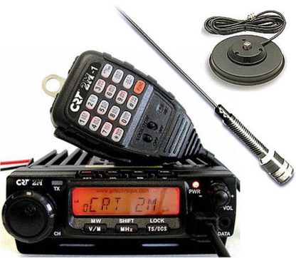 CRT 2M PACK RADIO VHF +ANTENNE