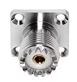 Connecteur-so239 UHF SO239 Femelle – Chassis 4 Trous