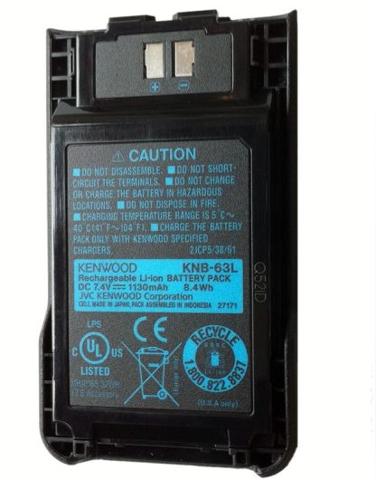 KENWOOD KNB63L BATTERIE LIION 1130MAH THK20