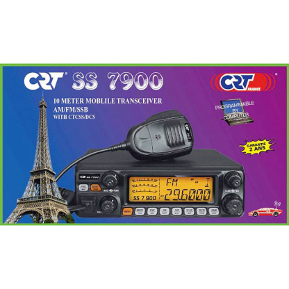 CRT SS7900 V TURBO AM/FM/BLU