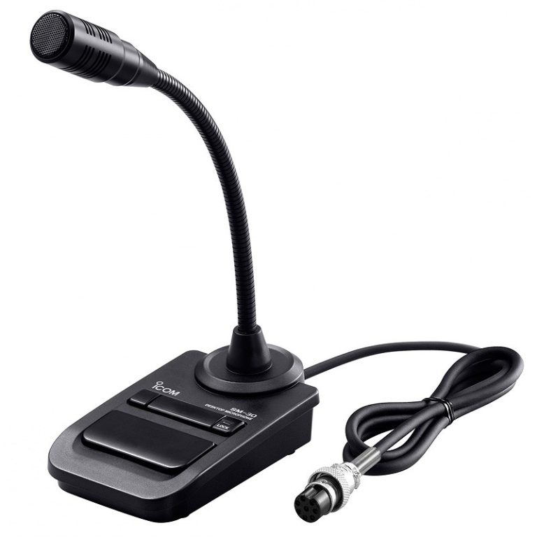 ICOM SM-30 MICRO DE TABLE PRE-AMPLI - GoTechnique