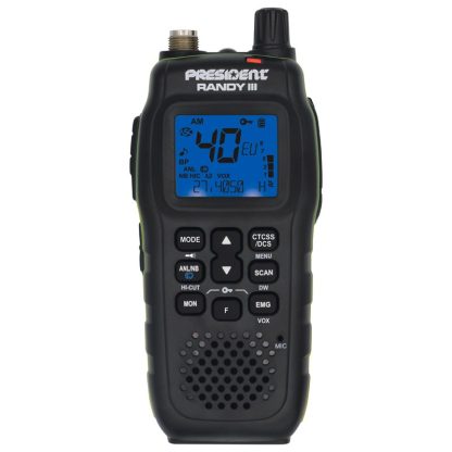 PRESIDENT RANDY 3 PORTABLE CB AM/FM